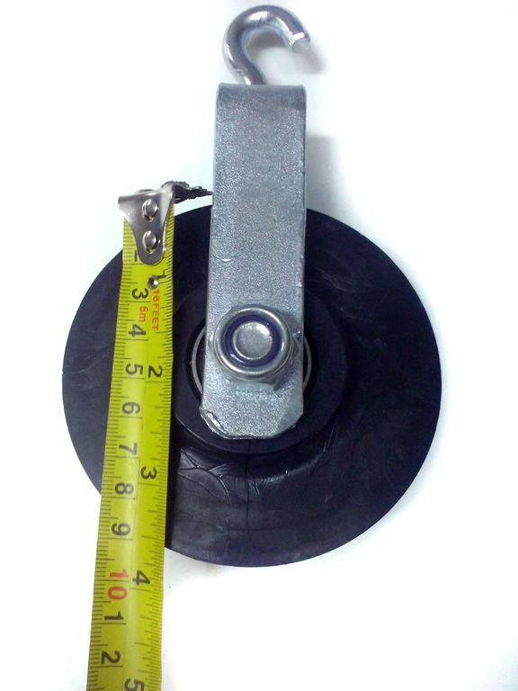 Ролик подвесной центральный с подшипником ( Диаметр 100 мм) 17346 фото