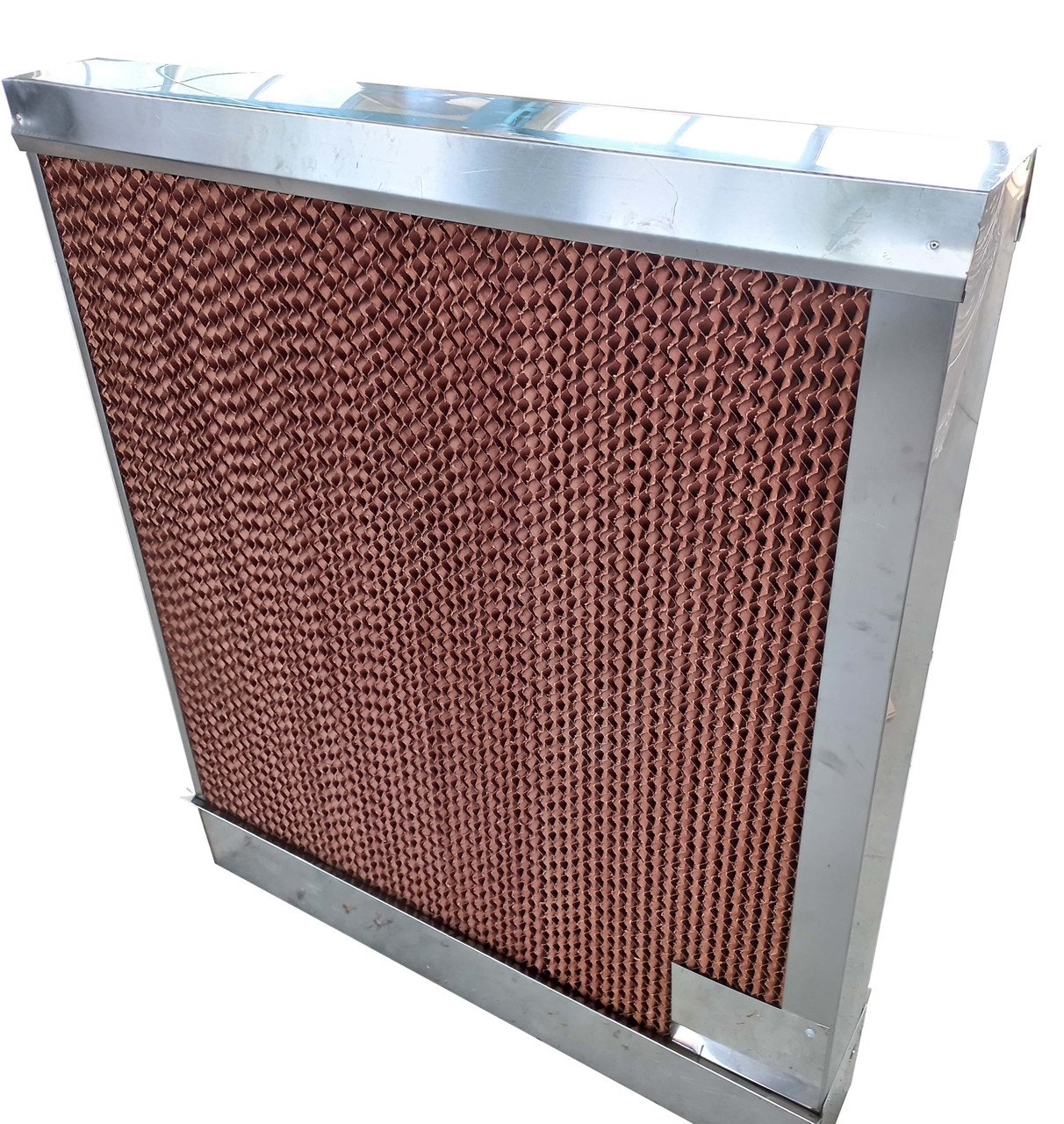 Бумажная охлаждающая панель 63х15х95 см(испарительный водяной охладитель) для крольчатника, птичника, теплиц