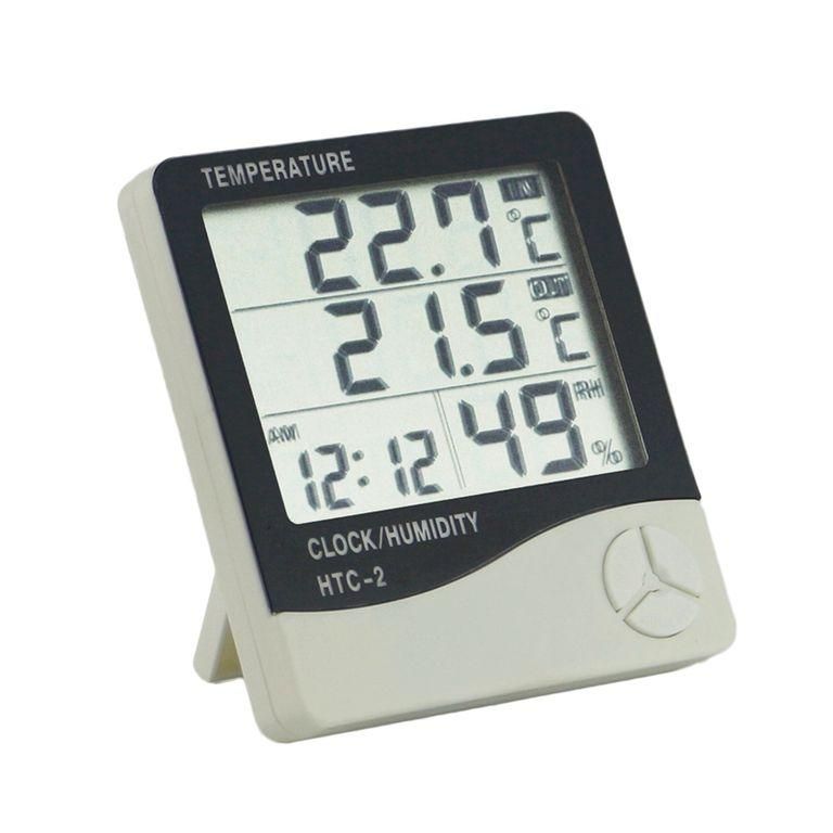 Цифровий термометр з гігрометром HTC-2 7365 фото