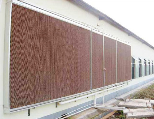 Паперова охолоджуюча панель 180х60х15 см(випарний водяний охолоджувач) для крільчатника, пташника, теплиць 33305 фото