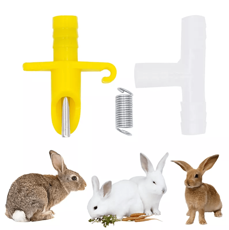 Ниппельная(сосковая) поилка для кроликов(кролей), грызунов пластмассовая 1634 фото
