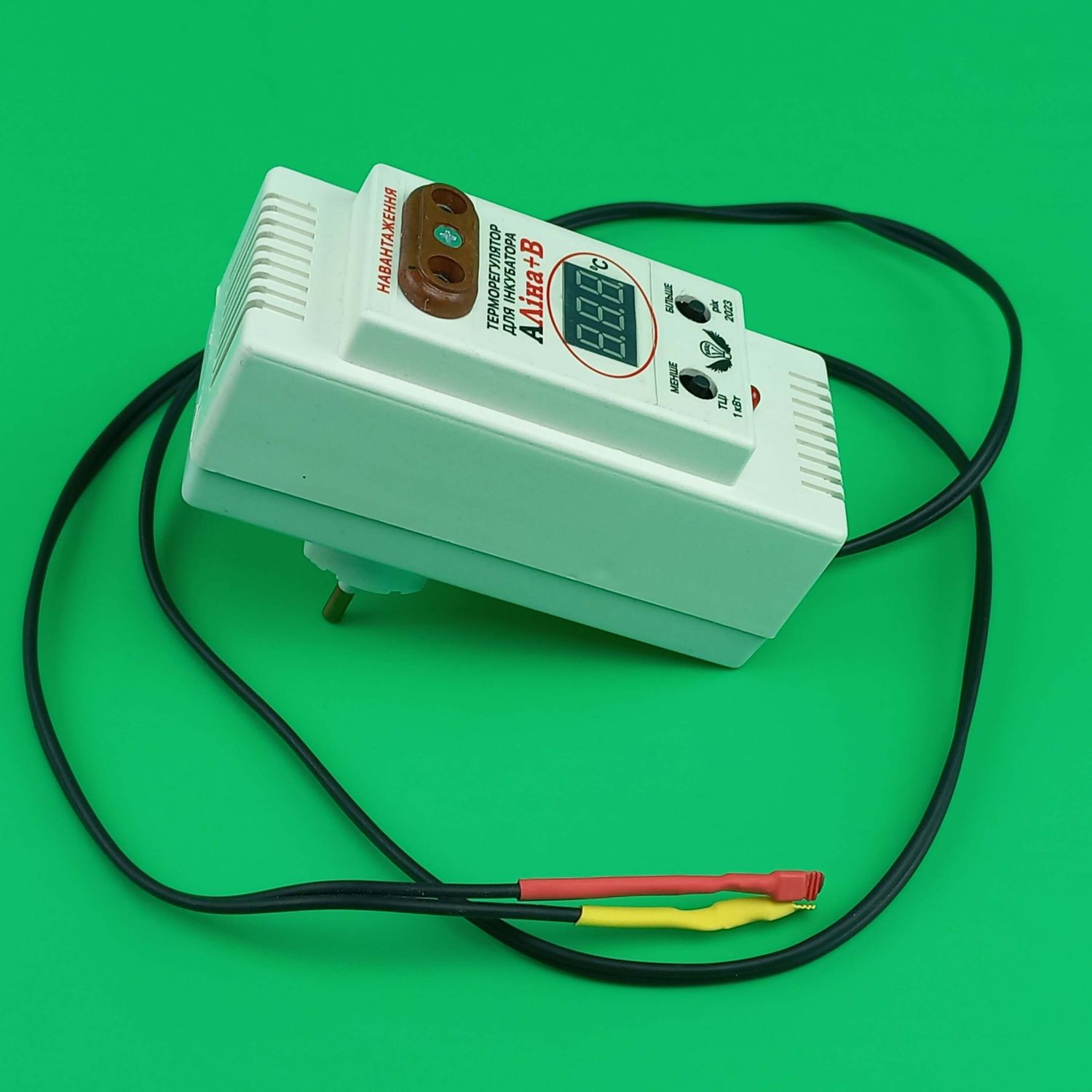 Терморегулятор для інкубатора "Аліна" з датчиком вологості (Аліна +В) 54698 фото