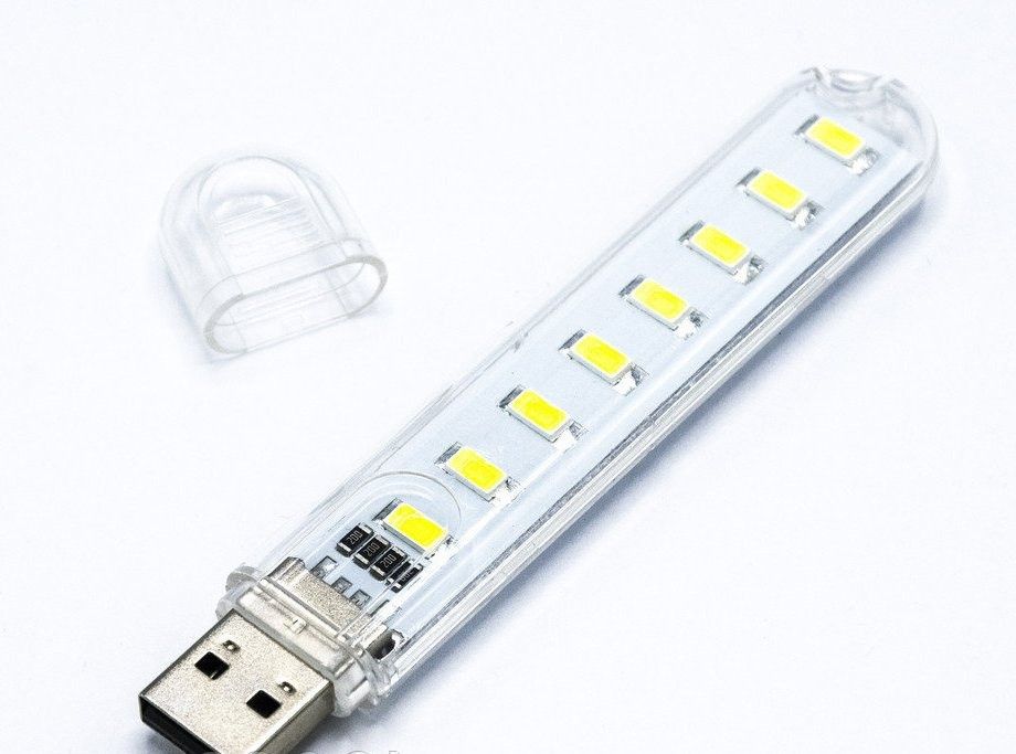 Світильник USB для читання 8шт світлодіода 2298 фото