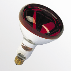 Інфрачервона лампа 230V, 250W E27/5000h, General Electric(Угорщина)