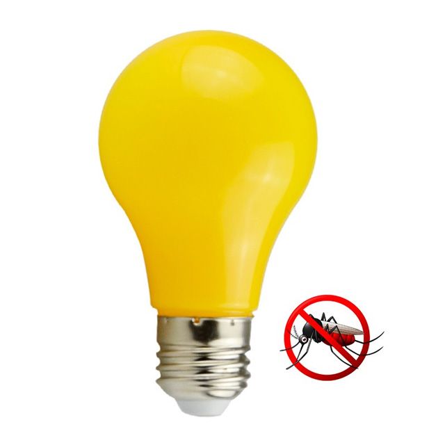 Лампа Lemanso 8W A60 E27 2200K 170-265V 4м от комаров 3013 фото
