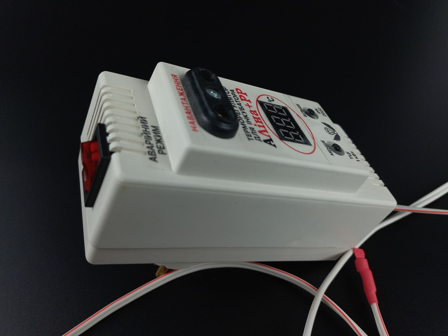 Терморегулятор для инкубатора "Лина"( Тиристорный, плавно затухающий, С защитой от перегрева, Аварийным режимом) 12457 фото