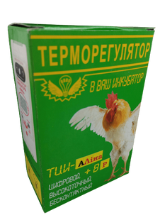 Терморегулятор для инкубатора "Лина" с датчиком влажности ( Тиристорный, плавно затухающий, с защитой от перегрева, Аварийным режимом) 12458 фото