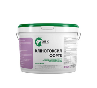 Смесь адсорбирующая &laquo;Клинотоксил Форте&raquo; на основе дрожжевых стенок с гепатопротектором 5 кг 35987463 фото