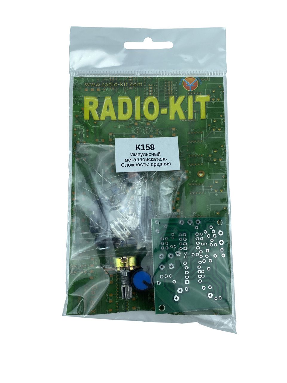 Металлоискатель импульсный K158 (Радиоконструктор) 6167 фото