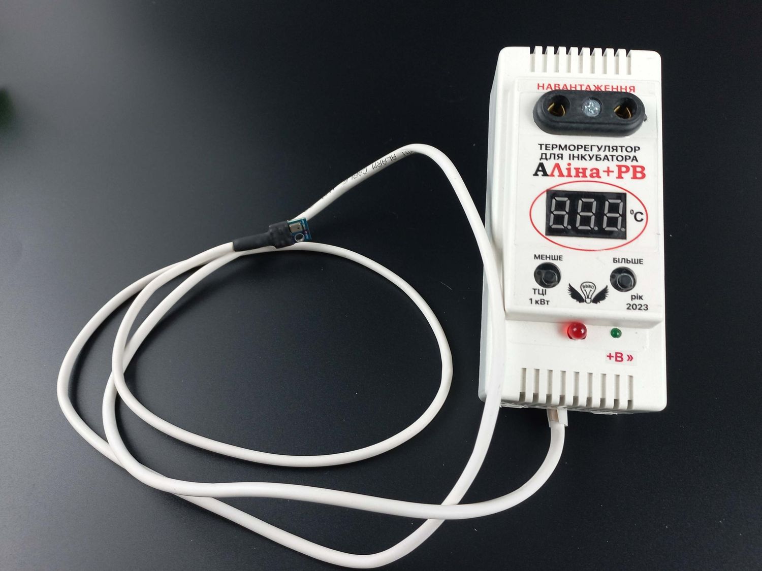 Терморегулятор для інкубатора "Ліна" з регулятором вологості 12460 фото
