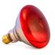 Інфрачервона лампа червона 250 Вт Smart Heat для птахів (курчат, курчат, курей, перепелів, бройлера) і тварин - фото 1