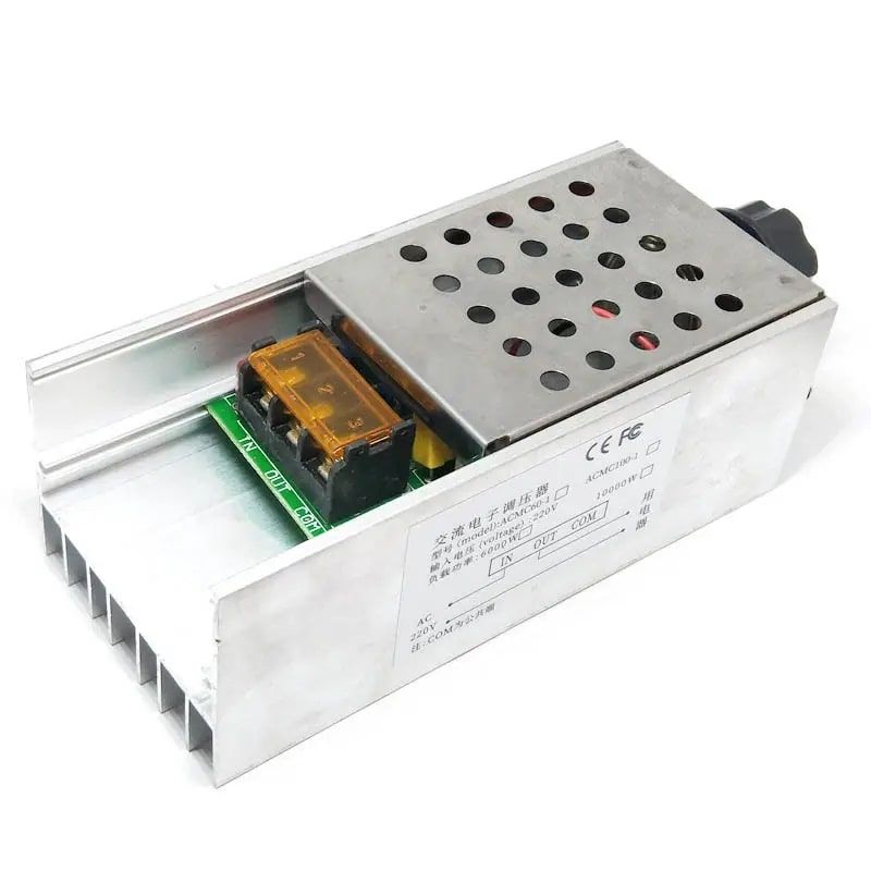 Симисторный регулятор мощности 6000W AC 7161 фото