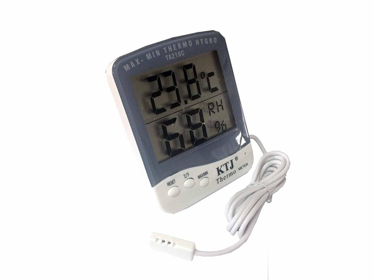 Цифровой термометр с гигрометром 2в1