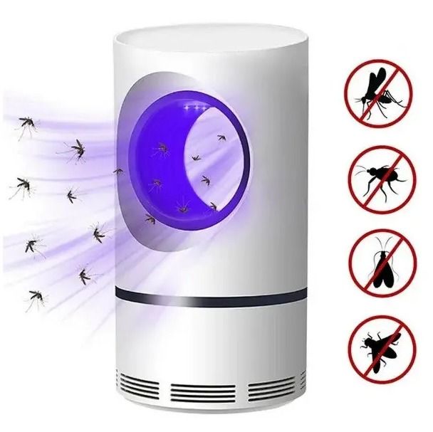 Лампа від комарів USB UV електрична 23104 фото