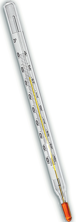Термометр садівника, з меніском 7325 фото