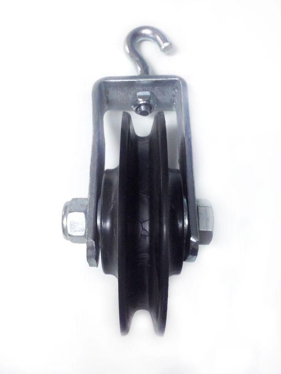 Ролик подвесной центральный с подшипником ( Диаметр 100 мм)