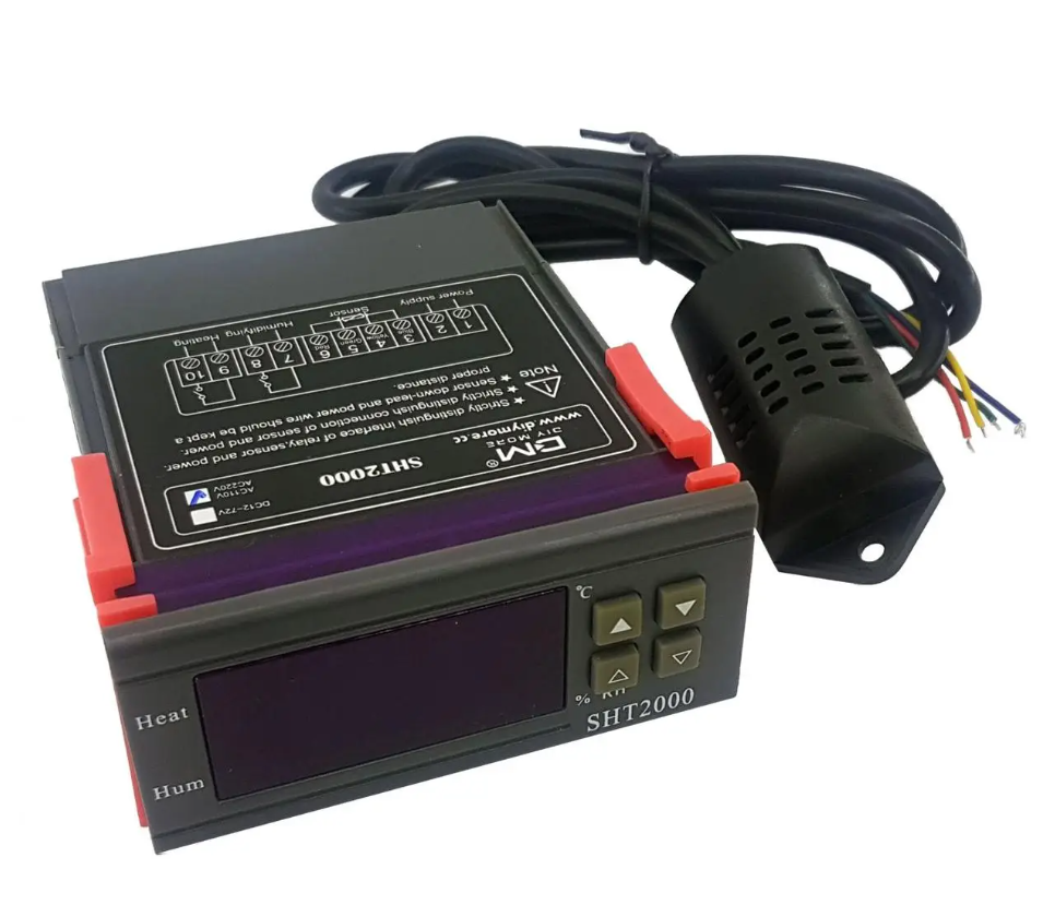 Регулятор вологості і температури SHT-2000, AC 110V-220V 7185 фото