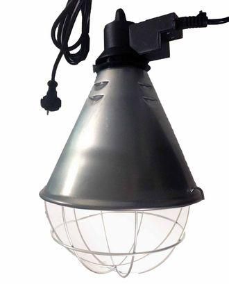 Защитный плафон для лампы с регулировкой высоты на цепочке (Без выключателя) 63104 фото