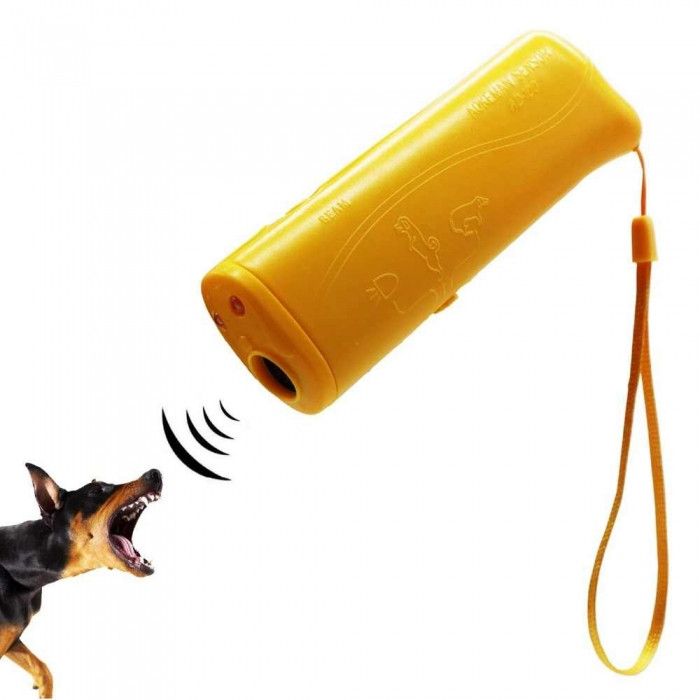Ультразвуковой отпугиватель от собак с фонариком 2294 фото
