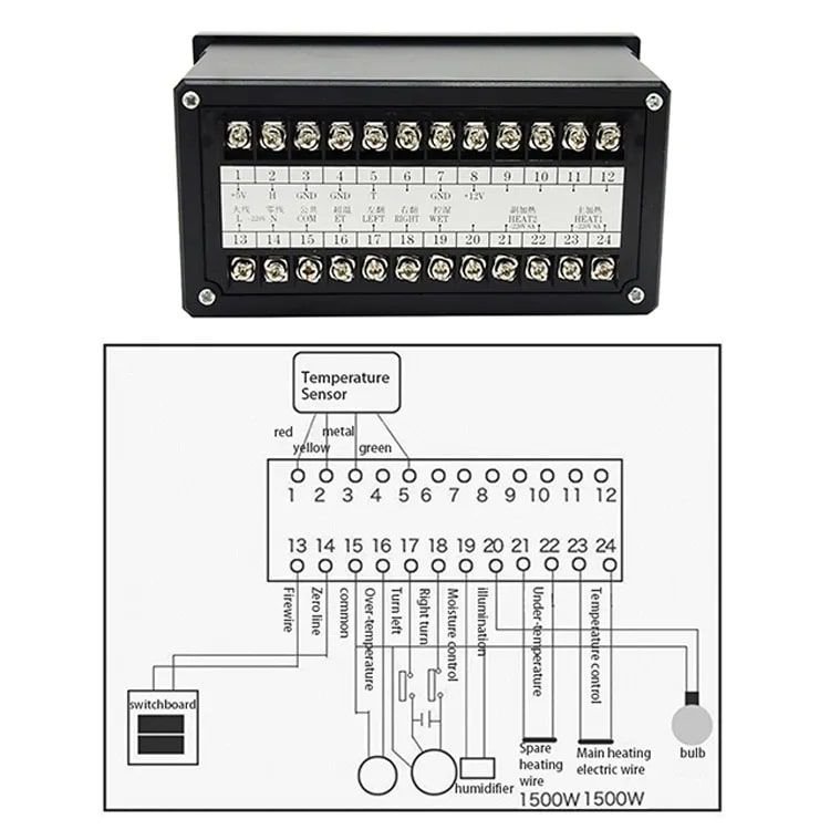 Автоматичний комп'ютер контролер для інкубатора XM-18 7388 фото